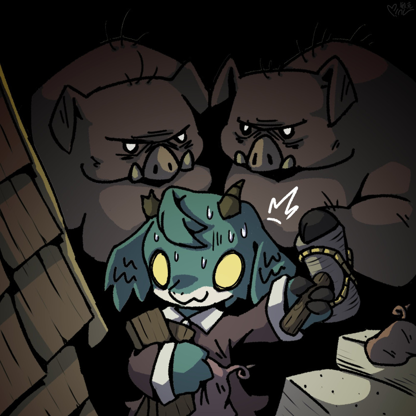Wurt (Pig Man (Don'T Starve)) Rule 34 Image