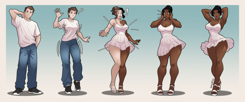 Genderswap (Mtf) Rule 34 Image