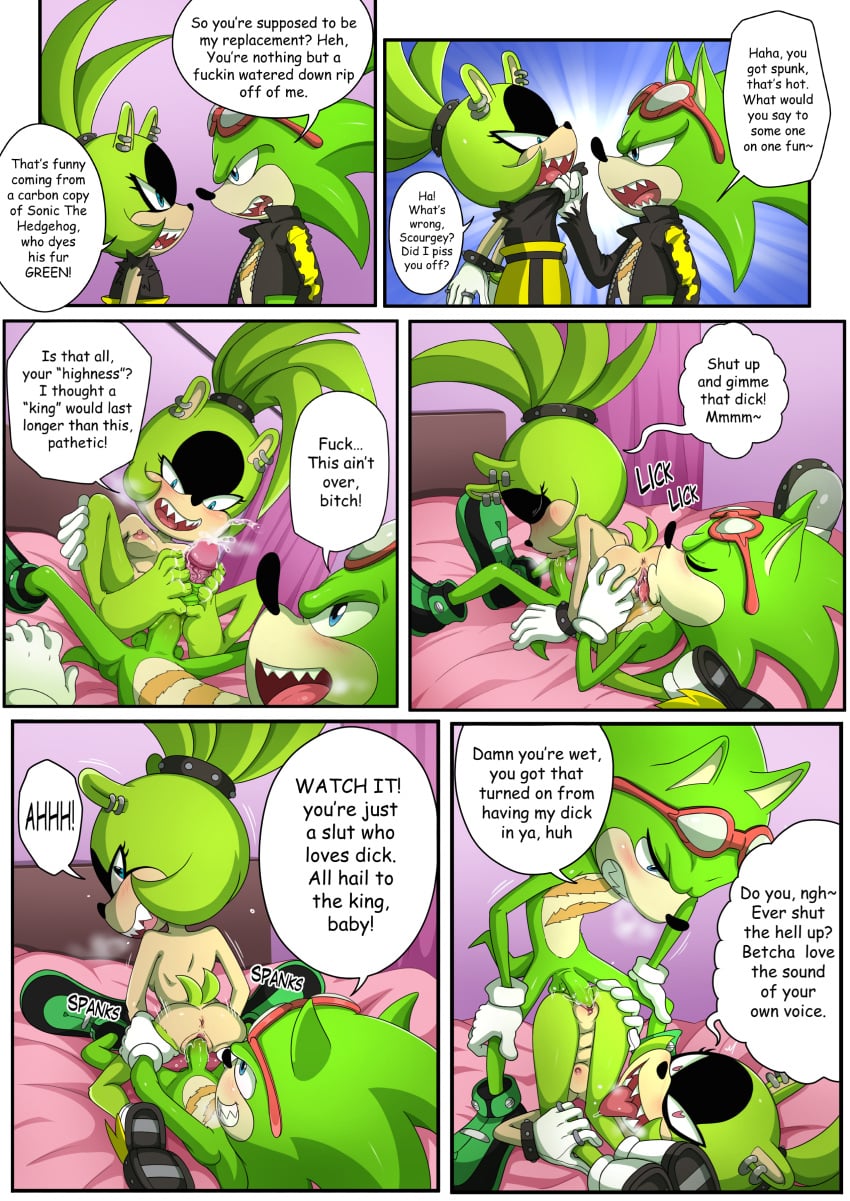 Scourge The Hedgehog (Sonic (Series)) Rule 34 Image