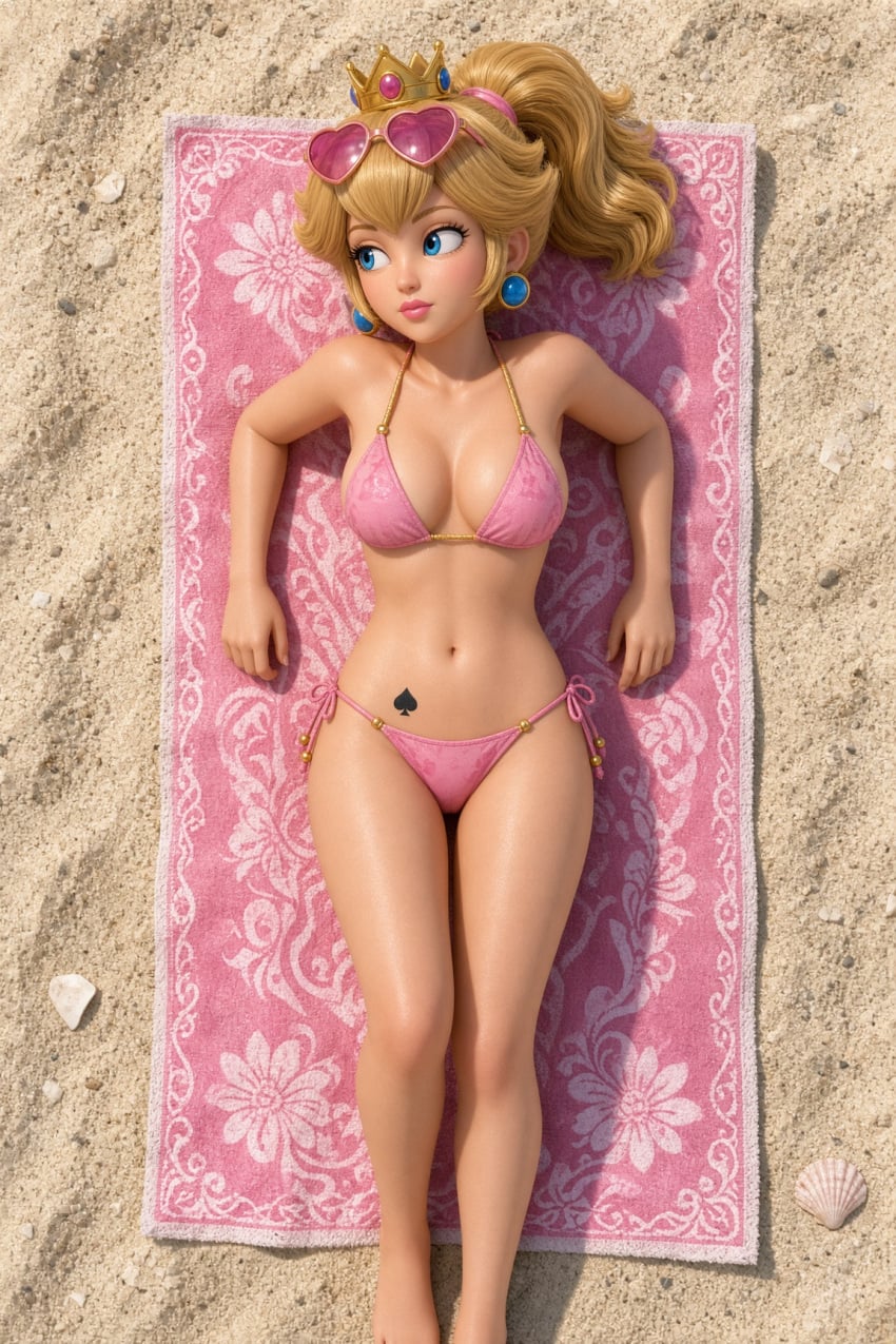 Princess Peach (Mario (Series)) Rule 34 Image
