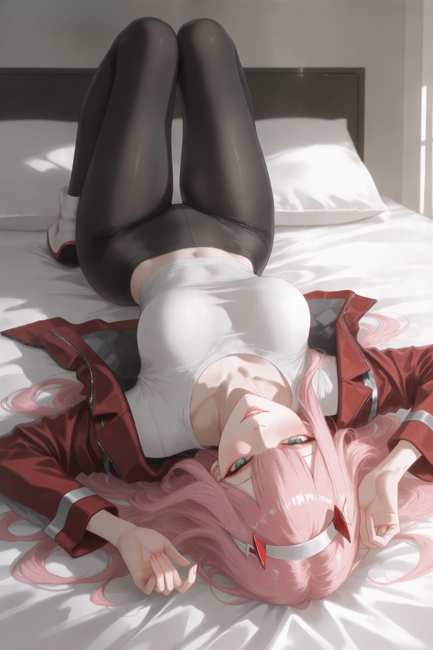 Zero Two (Darling In The Franxx) Rule 34 Image