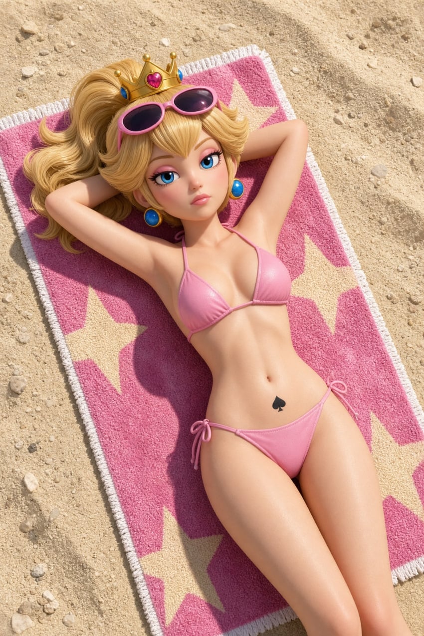 Princess Peach (Mario (Series)) Rule 34 Image