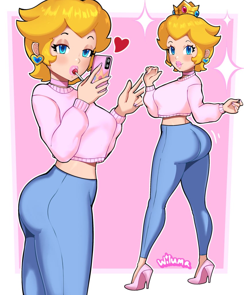 Princess Peach (Mario (Series)) Rule 34 Image