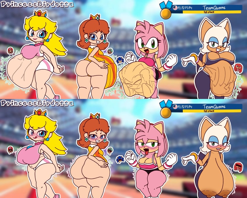Amy Rose (Mario (Series)) Rule 34 Image