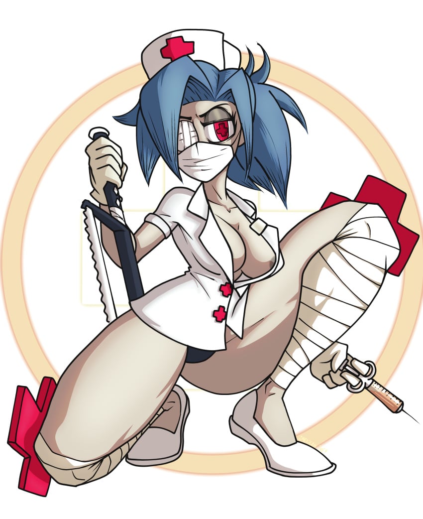 Valentine (Skullgirls) Rule 34 Image