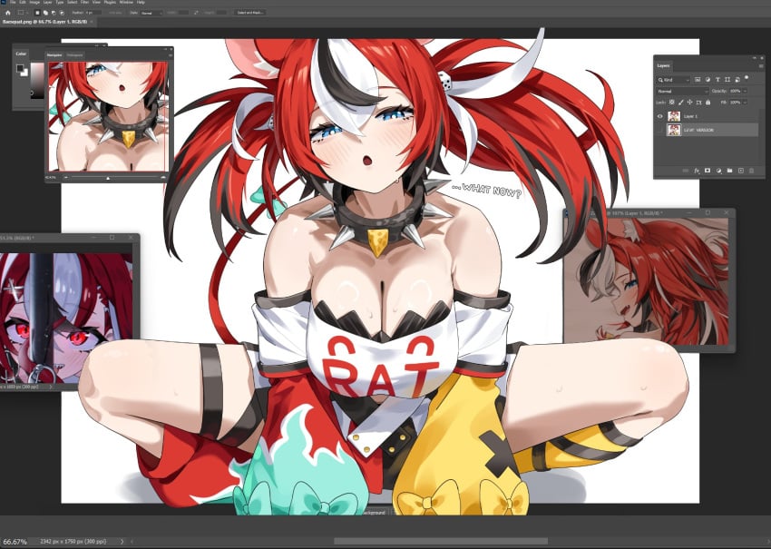 Hakos Baelz (Hololive) Rule 34 Image