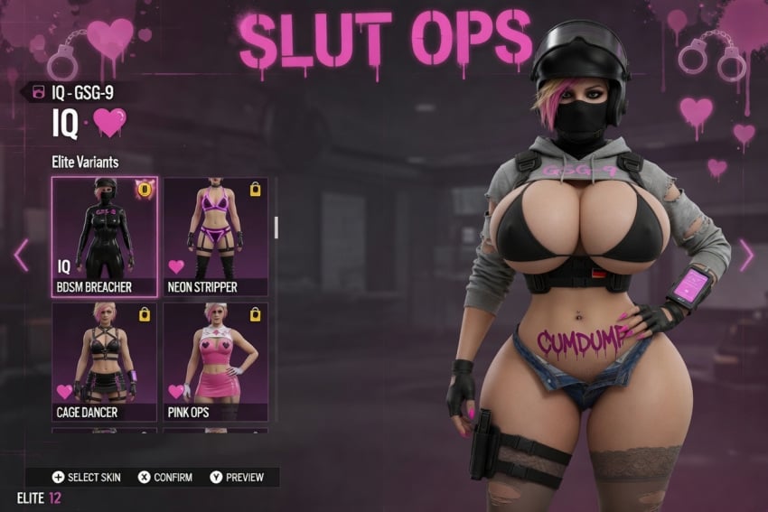 Iq (Rainbow Six) Rule 34 Image