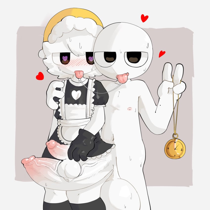 White Skin (Monochrome) Rule 34 Image