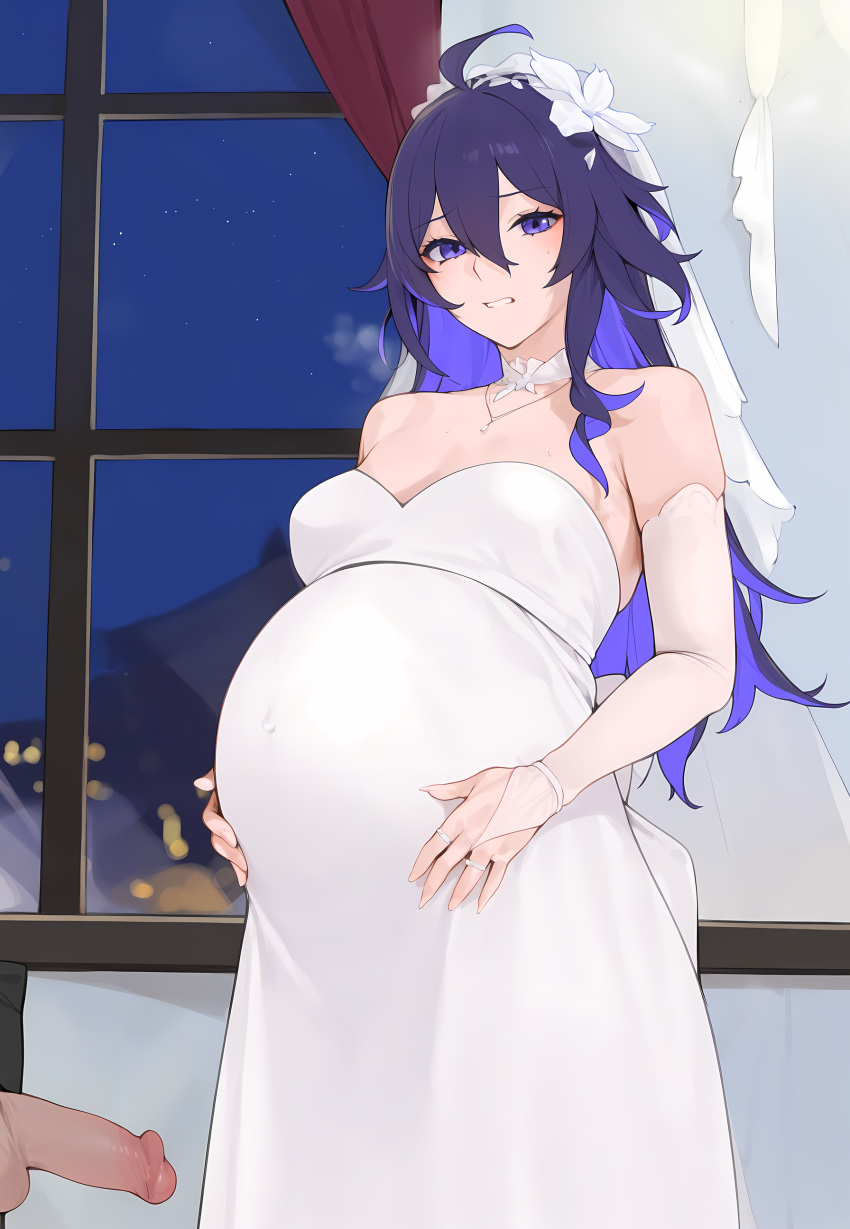 ai_generated cheating_girlfriend disappointed disgusted honkai:_star_rail honkai_(series) mikerss netorare ntr pregnant seele_(honkai:_star_rail) small_penis small_penis_humiliation