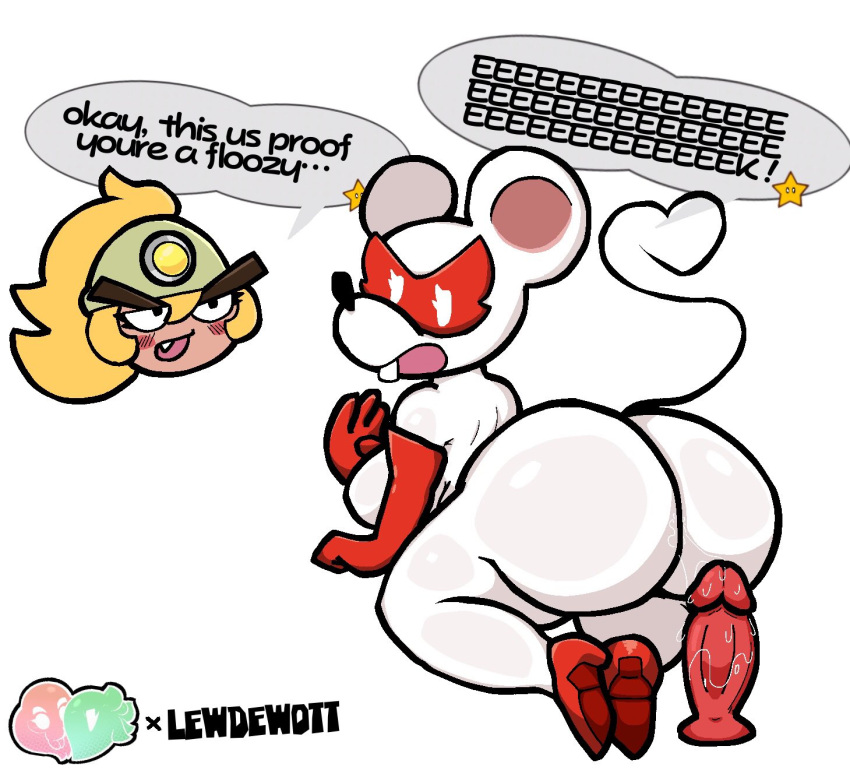 big_ass big_breasts breasts bubble_butt female furry goombella huge_ass lewdewott mario_(series) ms._mowz paper_mario paper_mario:_the_thousand-year_door tagme thick_thighs wide_hips