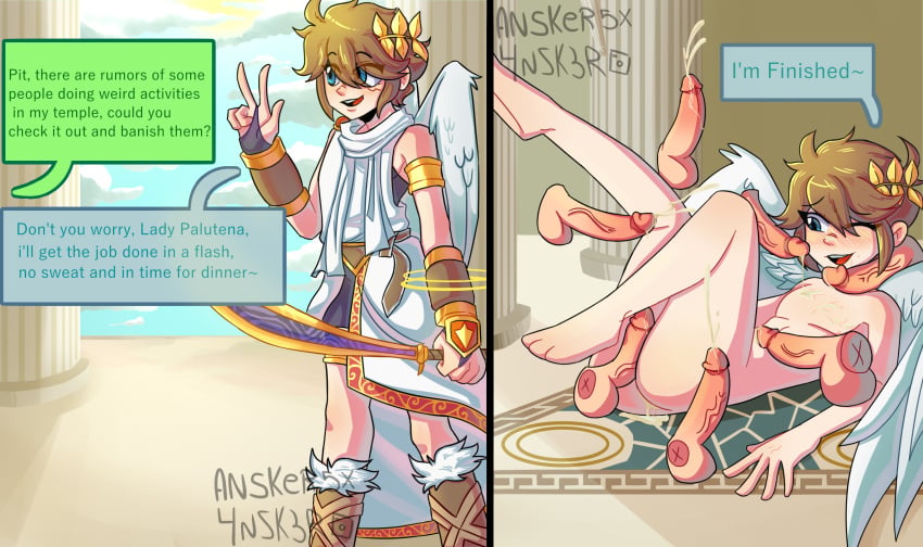 Pit (Kid Icarus) Rule 34 Image