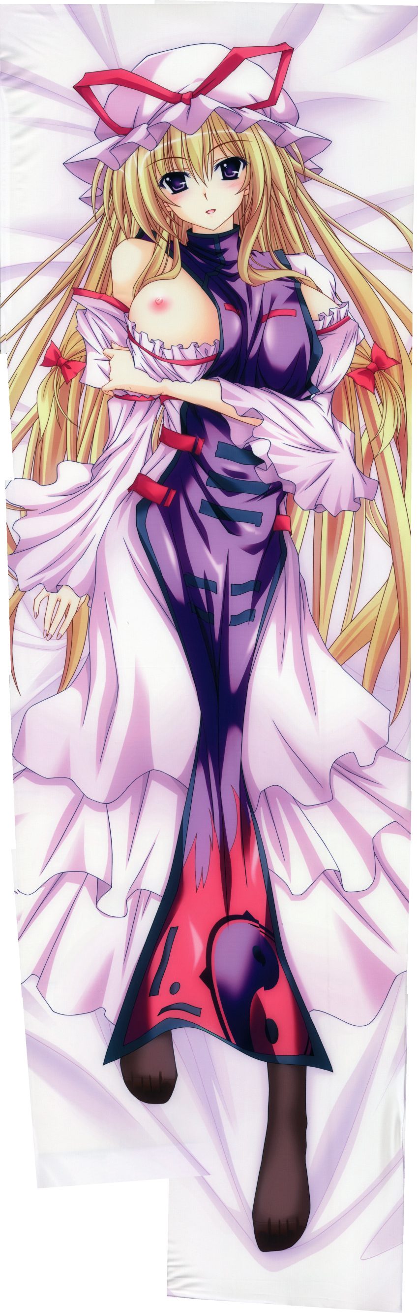 aoi_hiro dakimakura fixme partial_scan touhou verdant_force yukari_yakumo