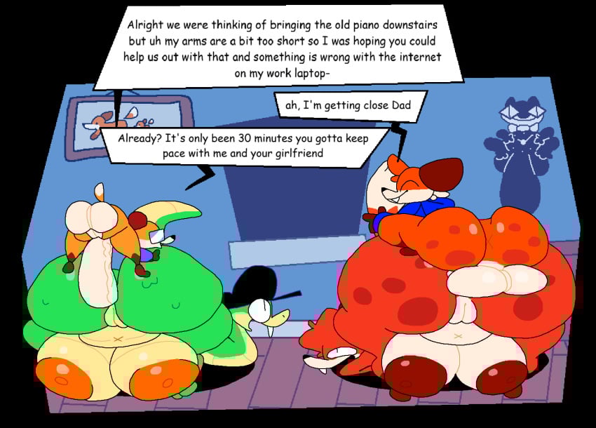 2026 anal anal_sex animated anthro anus areola armless ass ass_up backsack balls big_balls big_breasts big_butt big_penis black_clothing black_eyes black_hat black_headwear black_text blue_clothing blue_hoodie blue_shirt blue_topwear bottomless bottomless_male breasts brew_dafox_(superiorfox) brown_areola brown_body brown_ears brown_fur brown_nipples canid canine canis clock closed_eyes clothed clothed/nude clothing competition conversation dialogue digital_media_(artwork) english_text eyewear fangs father_(lore) father_and_child_(lore) father_and_son_(lore) female female_on_bottom fox fur genitals glasses gravy_dafox_(superiorfox) green_body green_scales group group_sex hair hat headgear headwear hoodie huge_breasts huge_butt huge_cock humanoid_genitalia humanoid_penis incest_(lore) inside interspecies kit-cat_klock larger_female long_neck loop lucy_swallows male male/female male_on_top mammal markings mother_(lore) mother_and_child_(lore) mother_and_son_(lore) multicolored_body multicolored_fur nipples non-mammal_breasts non-mammal_nipples nude nude_female on_bottom on_top open_mouth open_smile orange_areola orange_body orange_fur orange_hair orange_nipples orange_tail parent_(lore) parent_and_child_(lore) parent_and_son_(lore) partially_clothed penetration penile penile_penetration penis penis_in_ass picture_frame rear_view red_fox reptile scales scalie sex sexual_competition shirt size_difference small_dom_big_sub small_top_big_bottom smaller_male smile snake son_(lore) soups_(superiorfox) speech_bubble superiorfox tail tail_grab tail_markings talking_to_another tan_balls tan_breasts tan_penis teeth text thick_thighs third-party_edit topwear true_fox two_tone_body vein veiny_penis vulva white_body white_fur white_tail window x_anus yellow_body yellow_scales