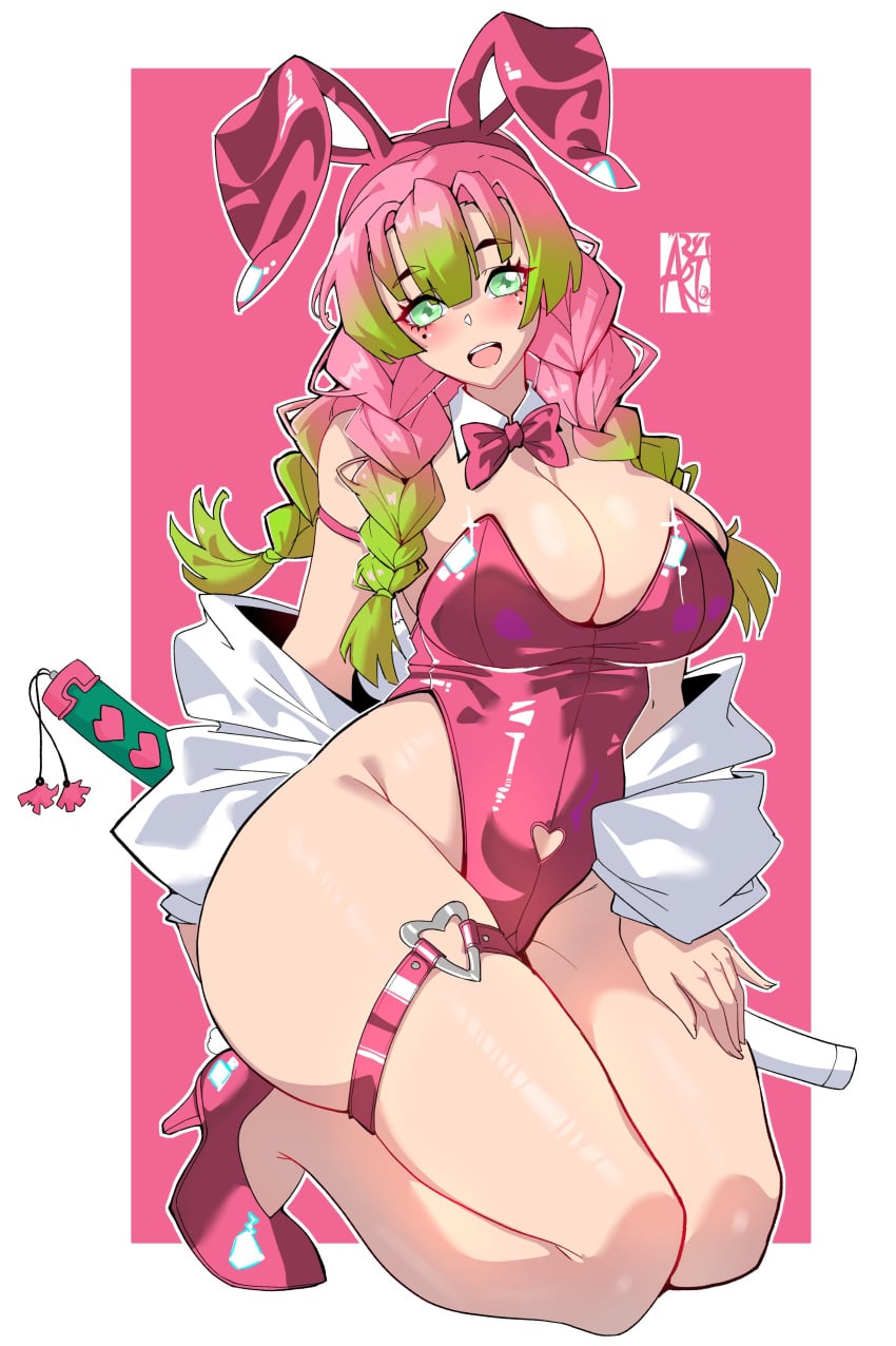 Kanroji Mitsuri (Kimetsu No Yaiba) Rule 34 Image