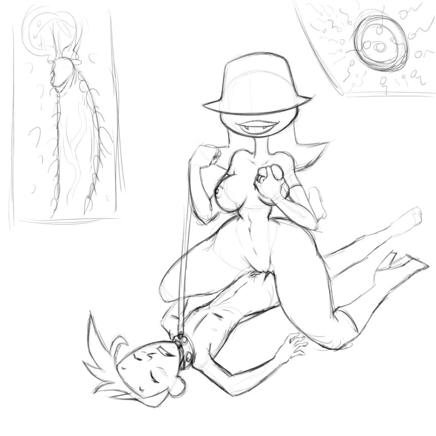 1boy 1girls 2020 alien alien/human alien_girl alien_humanoid big_breasts big_lips big_penis brad_carbunkle breast_grab breast_squeeze breasts bucket_hat cowgirl_position cum cum_in_pussy cum_inside dubious_consent fangs female female_on_top femdom forced_impregnation grabbing_own_breast groping_self hat hat_over_eyes high_heel_boots husband_and_wife impregnation interspecies leash leash_and_collar leash_pull leashed_male male married_couple my_life_as_a_teenage_robot penis penis_in_pussy sex sketch slashysmiley sperm_cell sperm_meets_ovum squeezing_breast story_at_source tammy_(mlaatr) thick_lips thick_thighs wide_hips x-ray
