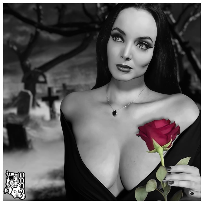 Morticia Addams (Deviantart) Rule 34 Image