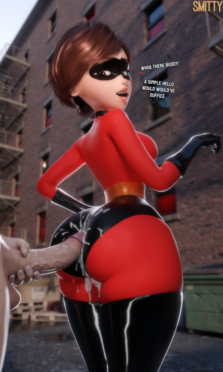 1boy 1girls 3d 3d_model 3d_render ass balls big_ass big_breasts big_penis blurry_background bodily_fluids bodysuit breasts brown_eyes brown_hair bubble_butt busty cfnm clothed clothed_female clothed_female_nude_male clothing completely_nude completely_nude_male costume cum cum_on_ass cum_on_clothes cum_on_clothing dat_ass depth_of_field dialogue disney dummy_thicc duo ejaculation elastigirl english_text erect_penis erection faceless_male female female_focus genital_fluids genitals helen_parr huge_ass large_breasts large_penis latex light-skinned_female light_skin lips looking_at_penis looking_back looking_back_at_another looking_back_at_penis male mask matching_hair/eyes mature mature_female mature_woman milf nude nude_male open_mouth orgasm outdoors outside penis pixar portrait red_clothing sexy sexy_ass sexy_body short_hair sideboob smitty34 standing superhero superhero_costume superheroine superheroine_costume talking talking_to_another teeth testicles text the_incredibles thicc thick thick_ass thick_thighs thighs three-quarter_portrait unseen_male_face vein veins veiny_penis