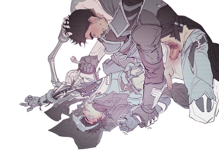 2boys 2d_(artwork) anal anal_penetration anal_sex arched_back armor armor_removed armored armored_male arms ass ass_focus asshole beard beard_stubble beefy big_balls big_cock big_penis bigger_male black_hair blush blushing brown_hair bush butt clothed_sex cock cock_in_butt color colored dark_hair dick digital_media_(artwork) dom/sub exposed_penis facial_hair flushed fucking fucking_good_and_hard fully_clothed gay gay_male gay_sex hair hands hate_sex holding huge_cock jayce jayce_giopara jayce_talis jayvik latino latino_male league_of_legends light-skinned_male light_skin machine machine_herald male male/male male_focus male_only mask mask_lift mask_removed masked_male massive_cock moaning moaning_in_pleasure muscles muscular muscular_male noncon nonconsensual nonconsenting_male pale-skinned_male pale_skin pants_down penis penis_in_ass penis_size_difference poriaflgilake pubic_hair pulling pulling_hair rape riot_games rivals robot robot_anthro robot_humanoid robot_on_human robotic robotic_arm rough_sex sex size_difference skinny_male smaller_male sweat sweatdrop thrusting thrusting_into_ass veiny_penis viktor_(league_of_legends) white_background wire wire_bondage wireplay wires yanking yaoi