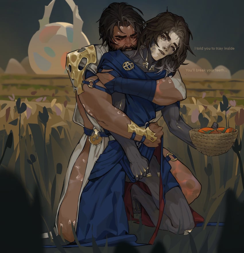 2boys 2d 2d_(artwork) andromorph andromorph/male andromorph_bred andromorph_breeding andromorph_creampied arcane arcane_jayce arcane_viktor balls balls_deep ballsack balyage beard beard_stubble bearded bite biting bred breeding brown_hair buried_deep buried_inside closed_eyes cock color colored commune dark-skinned_male dark_hair dialogue digital_media_(artwork) dominant_male english_text face fucking fucking_good_and_hard full_color gay gay_male gay_sex grabbing_from_behind grabbing_hips hands holding inside jayce jayce_talis jayvik kneeling larger_male latino_male league_of_legends legs long_hair long_hair_male looking_pleasured loving_couple loving_it loving_sex male male/male male_focus male_only moaning moaning_in_pleasure omegaverse on_top outdoor_sex outdoors outside outside_sex pale_skin pale_skin_male penis purple_body purple_skin riding robe romantic romantic_couple size_difference skin_tone_difference skinny skinny_male small_waist smaller_male squeezing_butt submissive submissive_male sucking sweat sweatdrop sweating thighs touching viktor_(league_of_legends) yaoi