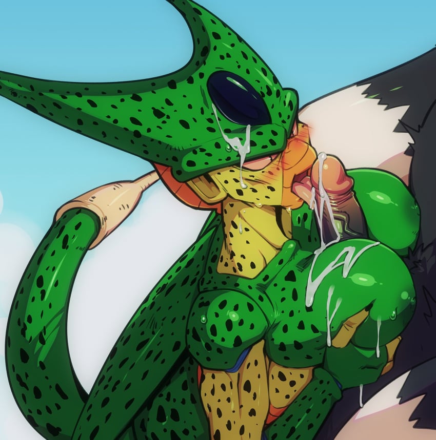 Cell (Dragon Ball) Rule 34 Image