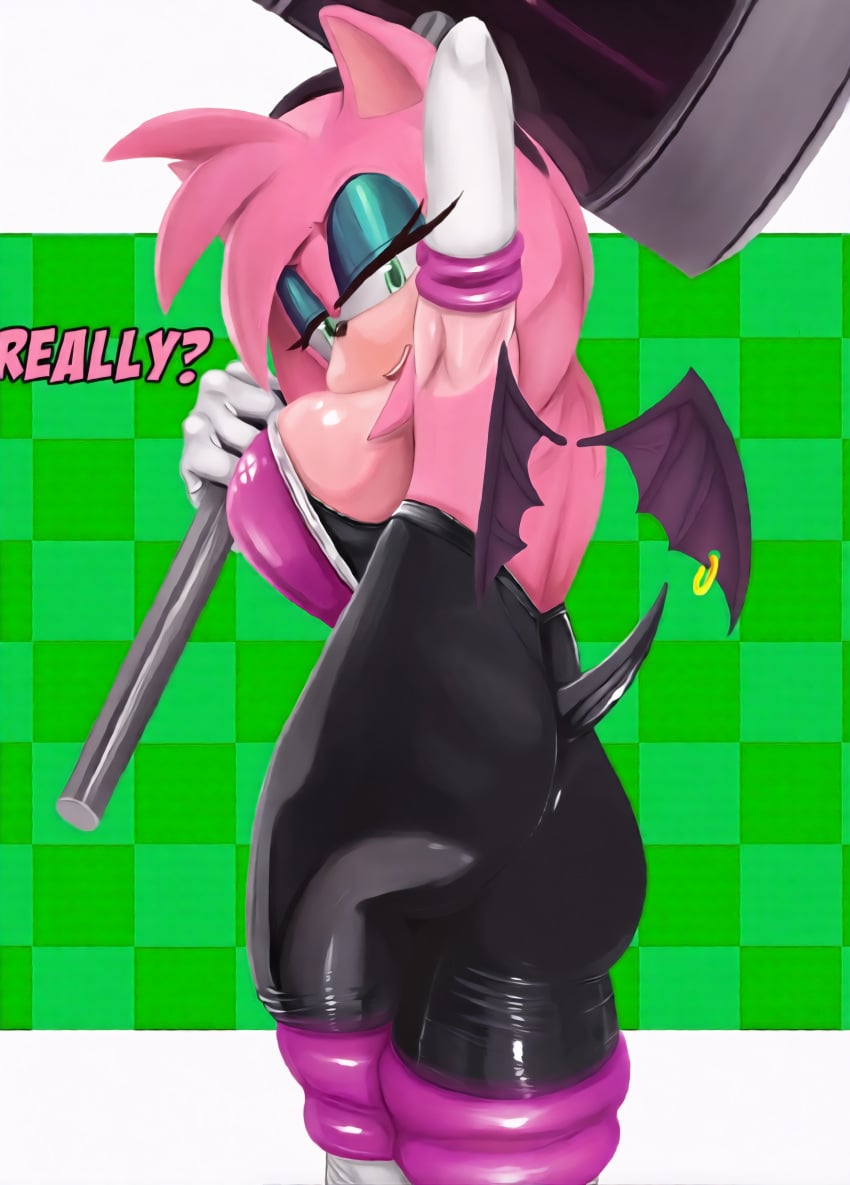 Rouge The Bat (Cosplay) Rule 34 Image