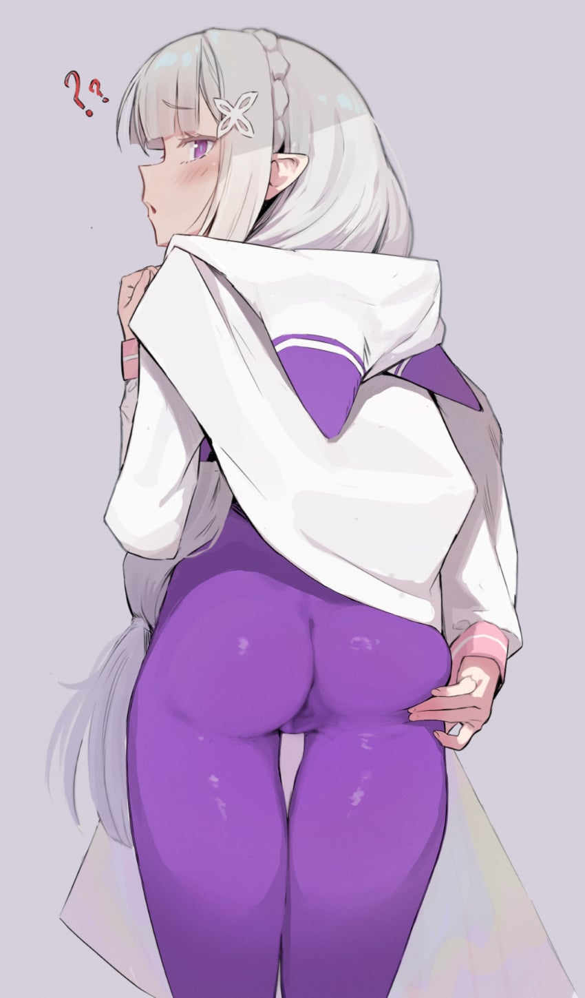 Emilia (Re:Zero) Rule 34 Image