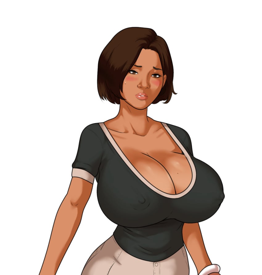 alternate_version_available big_breasts female_only jay-marvel old_art png solo transparent_background urban_demons voluptuous