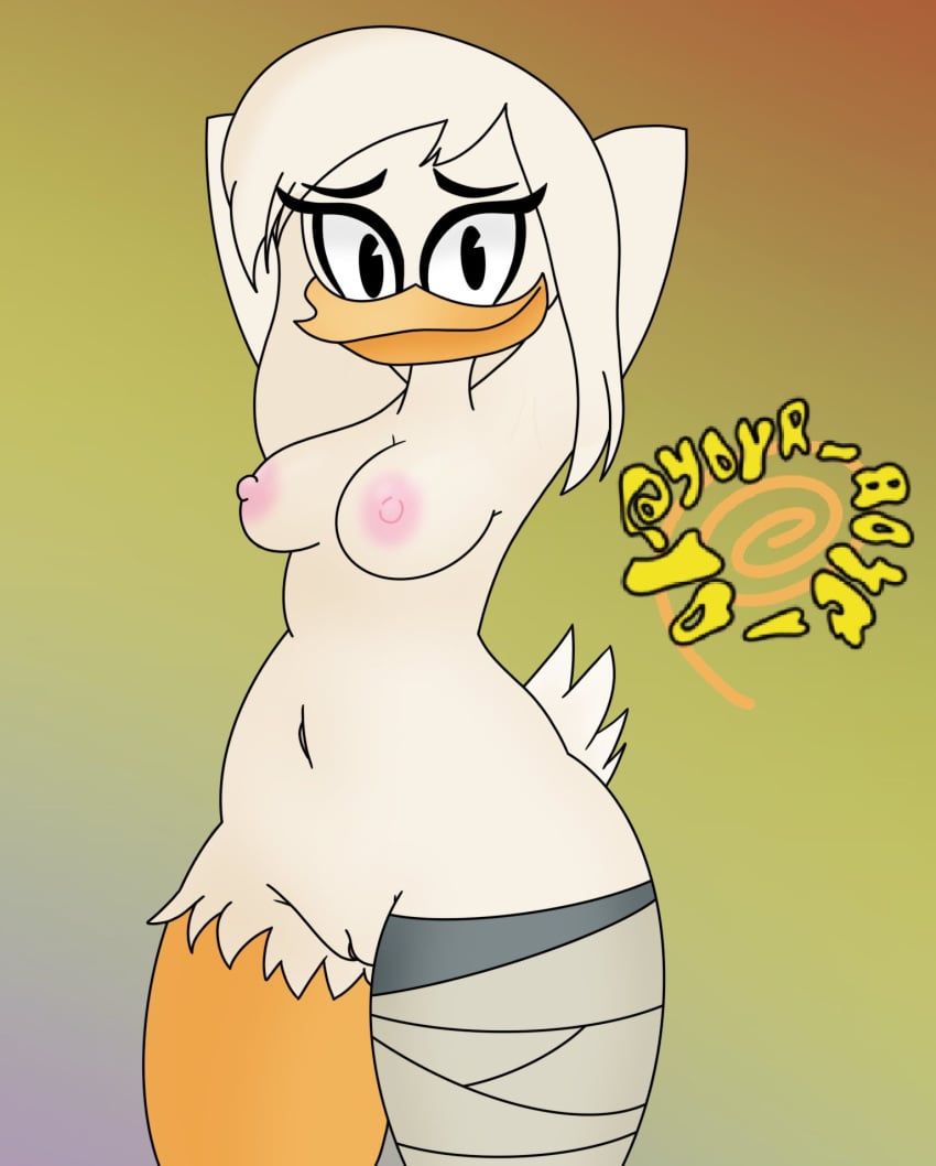 2023 2d 2d_(artwork) 2d_artwork anthro arms_behind_head avian bird bird_girl breasts della_duck digital_art digital_drawing_(artwork) digital_media_(artwork) disney disney_channel duck ducktales ducktales_(2017) furry furry_female image medium_breasts milf mother naked naked_female nude nude_female prosthetic prosthetic_leg prosthetic_limb pussy robotic_leg robotic_limb simple_background thick_thighs vagina wifeyvoo