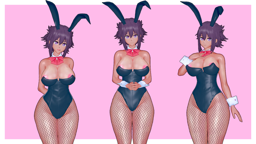 1girls 3d apuri bunnysuit digimon digimon_world digimon_world:_next_order female female_only himari_oofuchi human solo