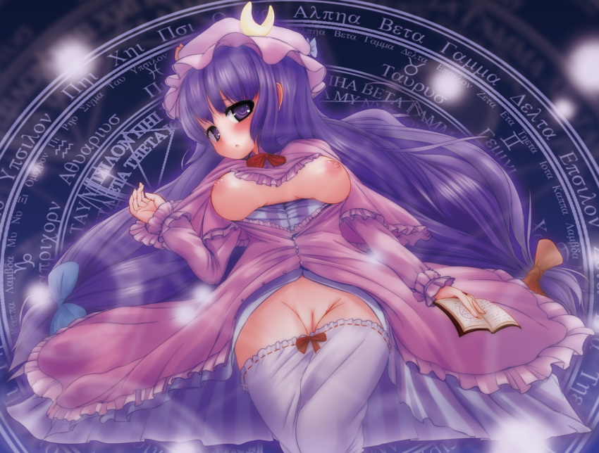 Patchouli Knowledge (Touhou) Rule 34 Image