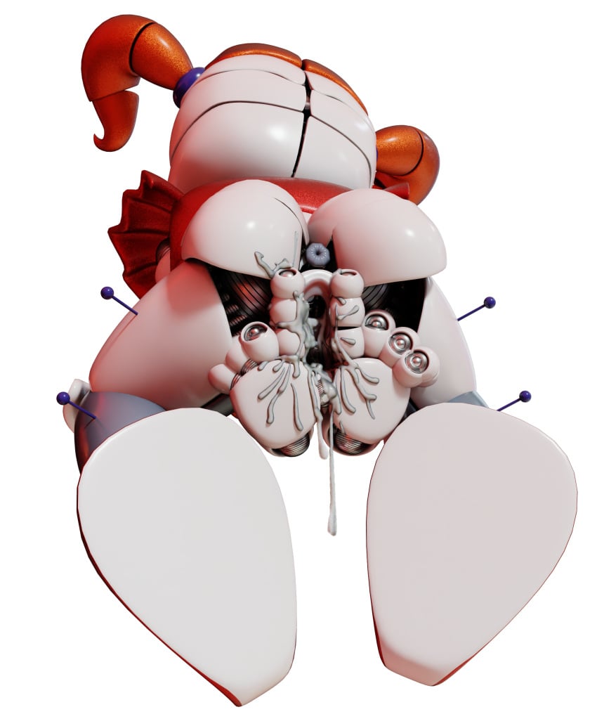 3d after_sex after_vaginal anus ass baby_(fnafsl) big_ass circus_baby circus_baby_(fnaf) circus_baby_(original) cum cum_in_pussy female female_only five_nights_at_freddy's five_nights_at_freddy's:_sister_location jordevoir open_pussy pussy robot robot_girl robot_humanoid solo solo_female twintails vagina