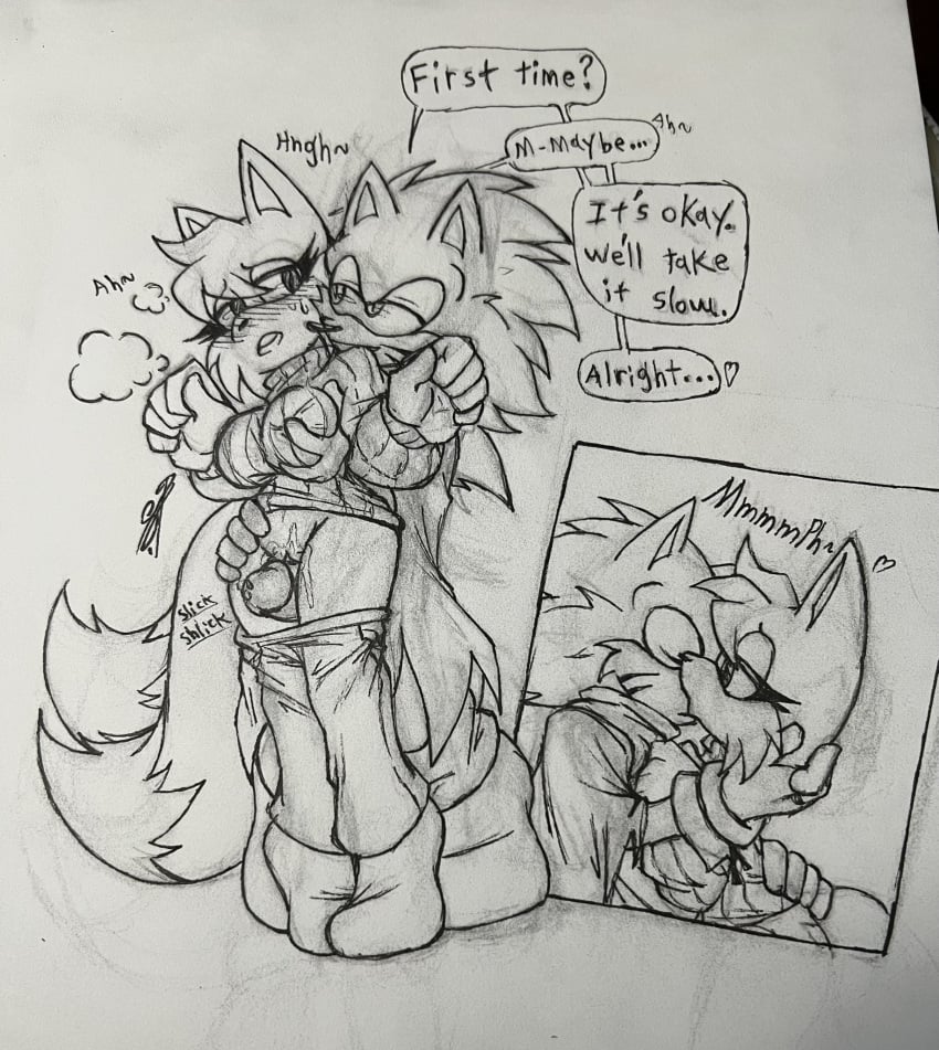 artist_signature comic_page female sonic_the_hedgehog tailsko tastefulanatomy traditional_art