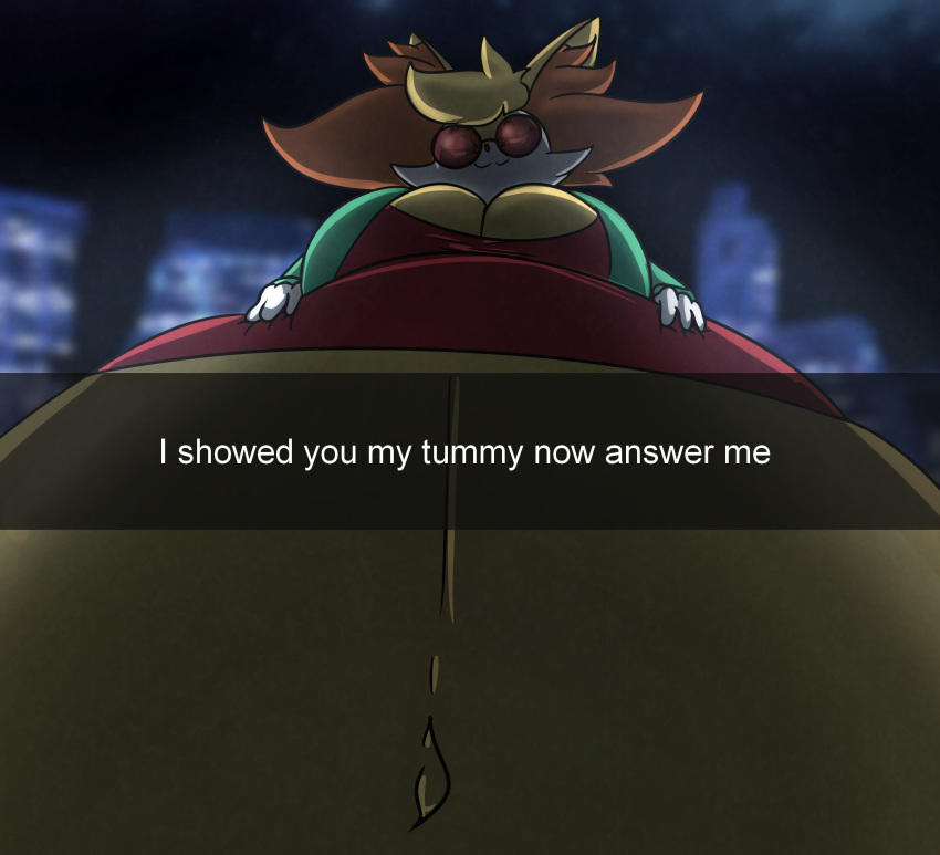 big_belly big_breasts breasts canofsoup420 cleavage exaggerated_anatomy fat_fetish female fennekin furry huge_breasts meme obese pokémon_(species) pokemon pokemon_(species) tagme