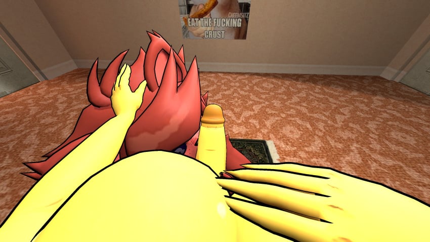 3d anthro big_ass big_balls big_breasts big_penis cally3d chica_(cally3d) chica_(fnaf) chiku chiku_(cryptia) chiku_(cryptiacurves) cryptiacurves cum cum_in_pussy cum_inside cum_on_penis cumflated_belly cumflation fexa fexa_(cally3d) fexa_(cryptia) five_nights_at_freddy&#039;s fnaf foxy_(cally3d) foxy_(fnaf) futa_on_female futanari garry&#039;s_mod hand_on_another&#039;s_head hand_on_penis penis penis_grab pov pov_blowjob thick_ass thick_thighs