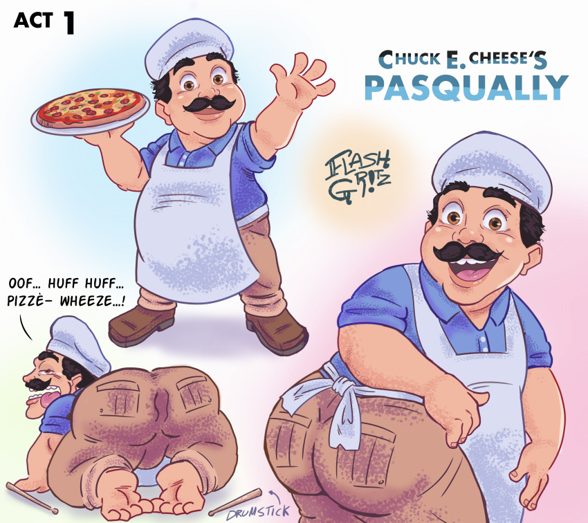Bubble Ass (Male) Rule 34 Image