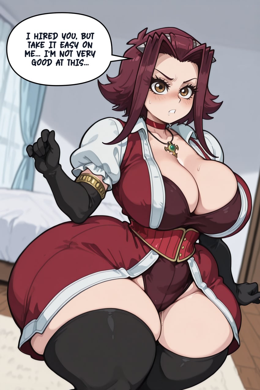 Akiza Izinski (Yu-Gi-Oh!) Rule 34 Image