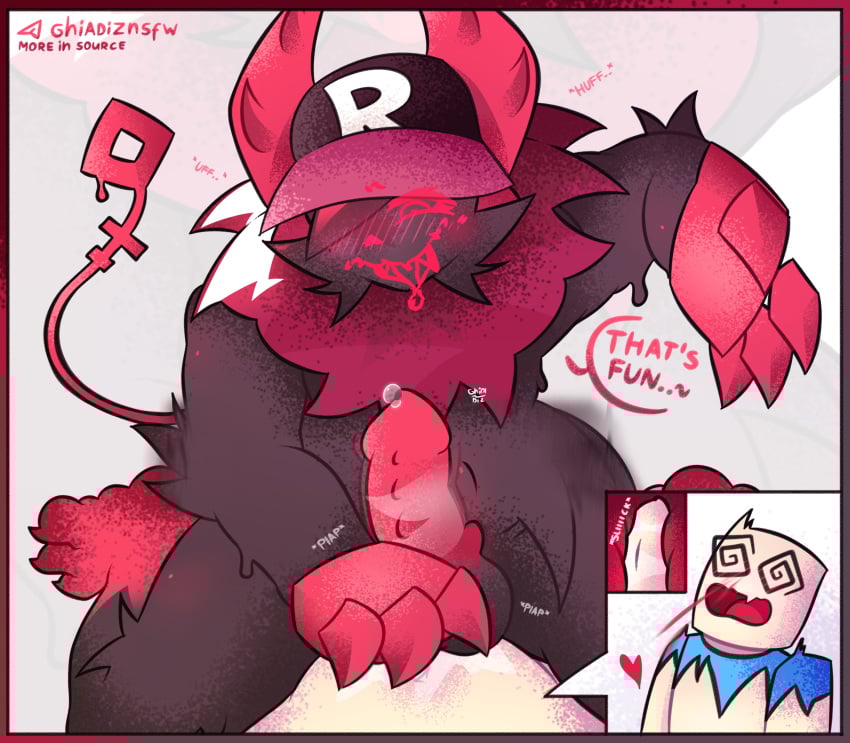 2boys anal anal_juice anal_sex balls big_balls big_penis blush blushing_face blushing_male dick dirty_talk english_text exposed_penis femboy femboy_on_femboy femboy_on_male femboy_on_top femboy_penetrated forsaken_(roblox) fucked_silly fur furry furry_balls furry_male furry_on_human furry_tail gay gay_anal gay_furry gay_male gay_sex ghiadiz guest_666 guest_666_(forsaken) hard_cock hard_penis hard_sex male more_at_source noob_(forsaken) noob_(roblox) nose_bleed orgasm orgasm_face orgasm_from_anal_sex paw_pose paws penis precum precum_on_penis red_penis roblox roblox_game robloxian scary_face self_upload speech_bubble tail text