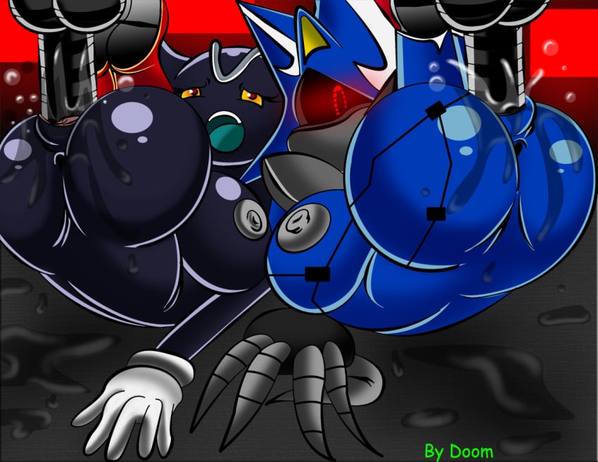 bokkun doom_(artist) female humanoid metal_sonic metal_sonique neo_metal_sonic nobody147 robot rule_63 sex sonic_(series) tagme