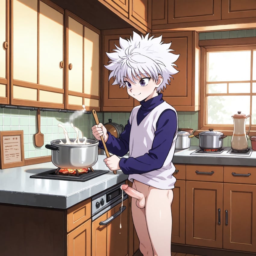 Killua Zoldyck (Hunter X Hunter) Rule 34 Image