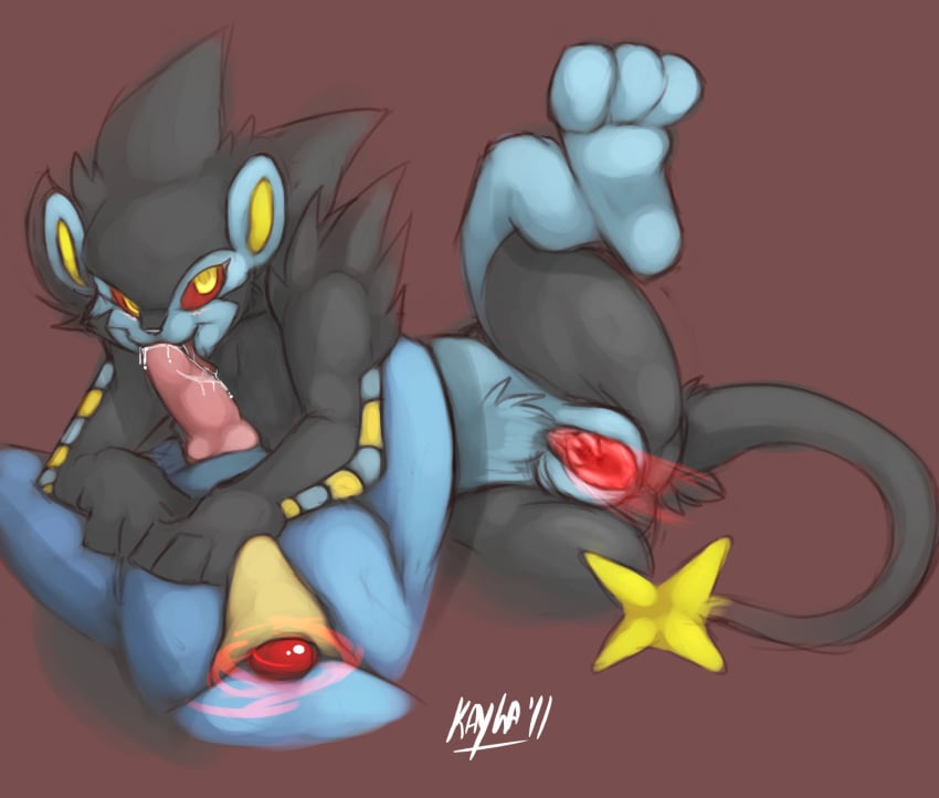 chimangetsu fellatio female golduck luxray male mel_the_hybrid oral oral_sex penetration penis pokemon pokemon_(species) psychic pussy sex vaginal_penetration wet