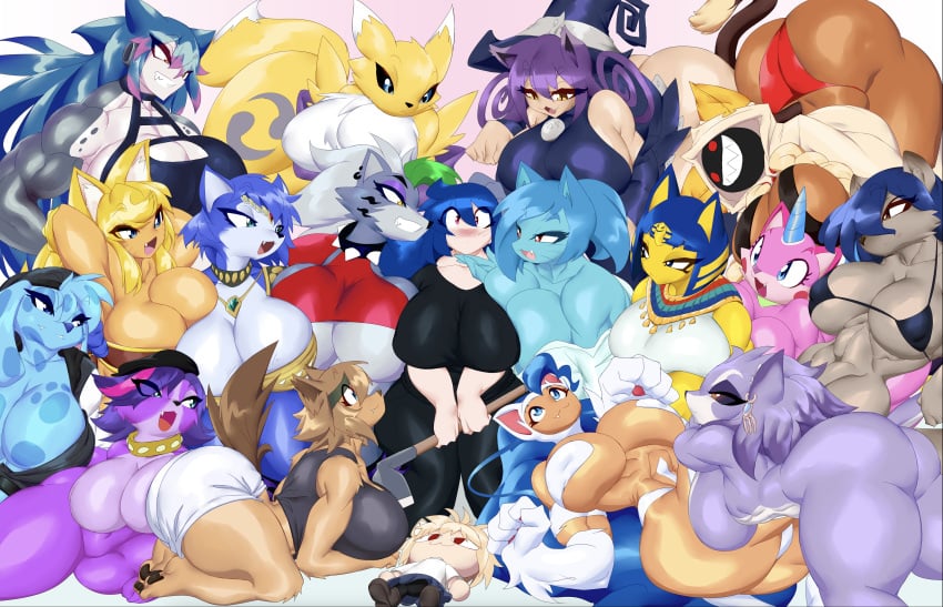 18girls 6+girls animal_crossing ankha ankha_(animal_crossing) anthro ass ass_bigger_than_head beanie belladonna_(trials_of_mana) big_ass big_breasts bikini bikini_top blair_(soul_eater) blazblue blonde blue's_clues blue_(blue's_clues) blue_eyes blue_fur blue_hair blush breast_press breasts breasts_bigger_than_head cat_ears cat_tail catgirl catgirls collar crossover dark-skinned_female dark_skin darkstalkers digimon digimon_(species) dog dog_girl eastern_and_western_character elza_(ishuzoku_reviewers) felicia felicia_(darkstalkers) feline feline_humanoid female female_only females females_only five_nights_at_freddy's five_nights_at_freddy's:_security_breach gray_fur grey_fur harem hoodie huge_ass huge_breasts human hyena intersex interspecies ishuzoku_reviewers kaka_(blazblue) krystal krystal_(star_fox) large_ass large_breasts liru littlest_pet_shop lynkai melty_blood monster_musume_no_iru_nichijou multiple_girls neco-arc nicole_watterson nicole_watterson_(anime) oc original_character pale-skinned_female pale_skin polt_(monster_musume) purple_hair red_eyes renamon renkin_san-kyuu_magical_pokaan roxanne_wolf_(fnaf) scottgames shark shark_girl sharp_teeth shorts sling_bikini soul_eater star_fox steel_wool_studios tagme_(character) tail taokaka the_amazing_world_of_gumball trials_of_mana tsukihime type-moon unicorn_horn unikitty unikitty! unikitty_(series) white_fur witch_hat wolf yuri zoe_trent