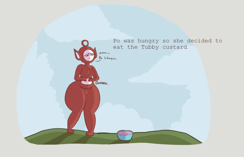 english_text female mcweirdos43 po teletubbies the_main_teletubbies_cast thick_thighs