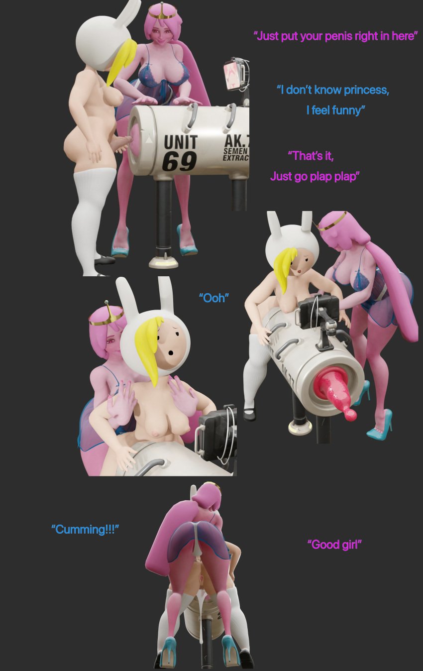 3d adventure_time artificial_vagina ass breasts breeding_mount chubby female femdom fionna_and_cake fionna_campbell fionna_the_human_girl futanari heperson high_heels huge_ass lingerie masturbation onahole princess princess_bubblegum sex_toy small_penis submissive thick thick_ass thick_thighs thighhighs thighs