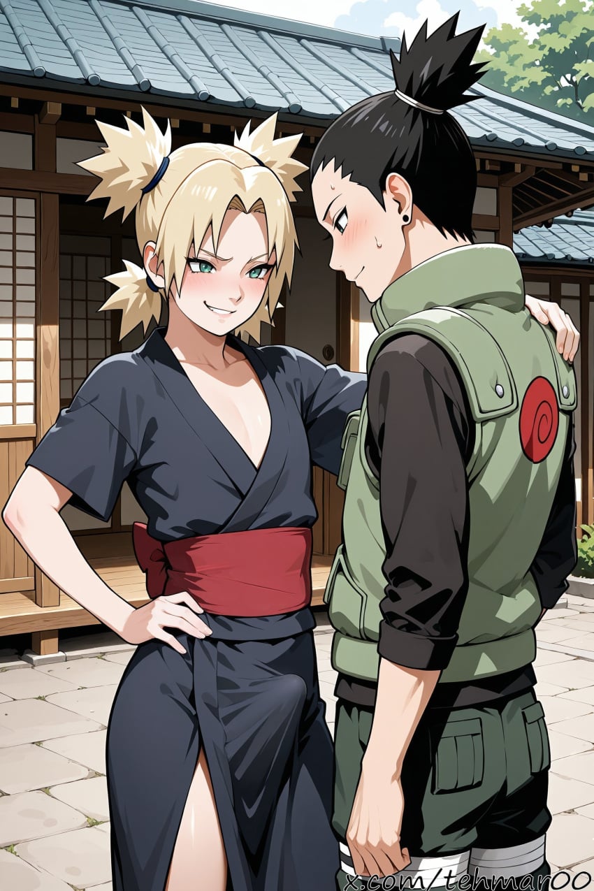 Nara Shikamaru (Naruto) Rule 34 Image