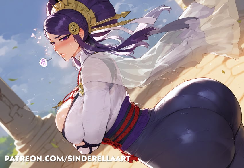 ai_generated ass_bigger_than_head big_breasts big_breasts big_butt breasts_bigger_than_head busty cleavage commission female fire_emblem fire_emblem_fates heavenly_ass huge_ass huge_breasts large_ass large_breasts nintendo orochi_(fire_emblem) patreon patreon_url patreon_username pawg public sinderellaart thick thick_ass thick_legs thick_thighs voluptuous voluptuous_female