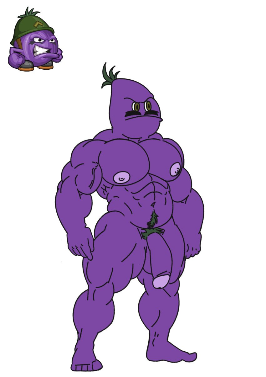 1boy bossvrayder_art flipline_studios male male_only muscular non-human non-human_only nude nude_male onion papa_louie sarge_(papa_louie) toony video_game video_game_character video_game_franchise video_games