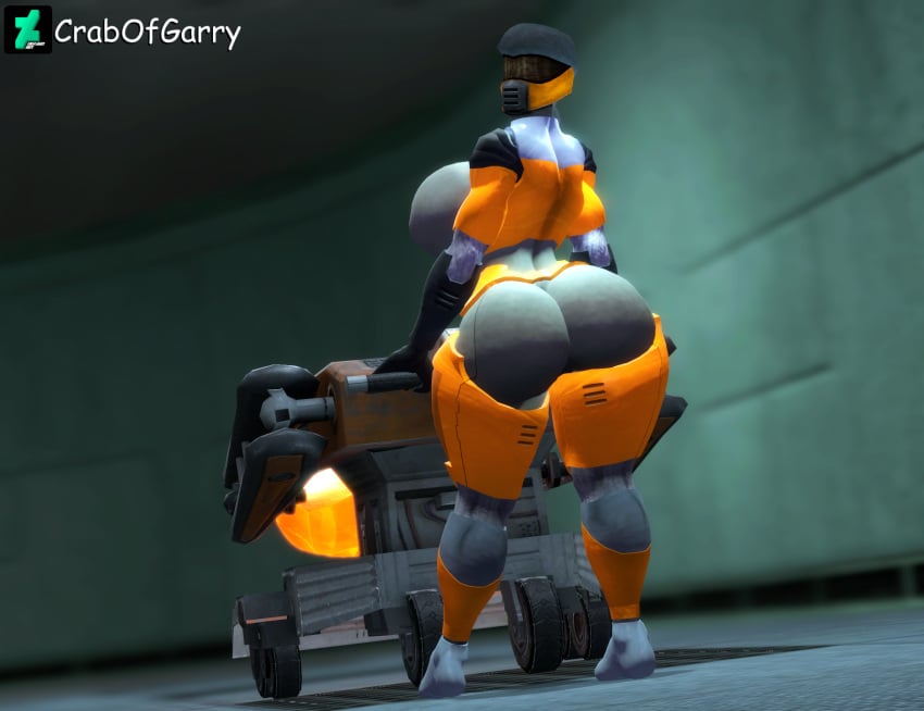 1girls 2024 3d big_ass big_breasts crabofgarry crystal delivery_girl deviantart garry's_mod half-life hev_suit human peak solo_female solo_focus suit wagon