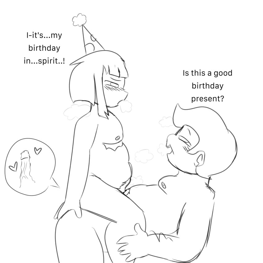 birthday_boy_blam chubby_cuntboy chubby_male cuntboy fat_male flumpty_bumpty happy_trail humanized intersex one_night_at_flumpty's sketch trans_man transgender vaginal_penetration