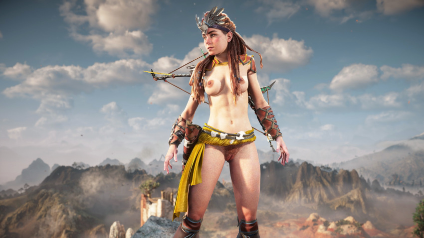 Aloy (Horizon Forbidden West) Rule 34 Image