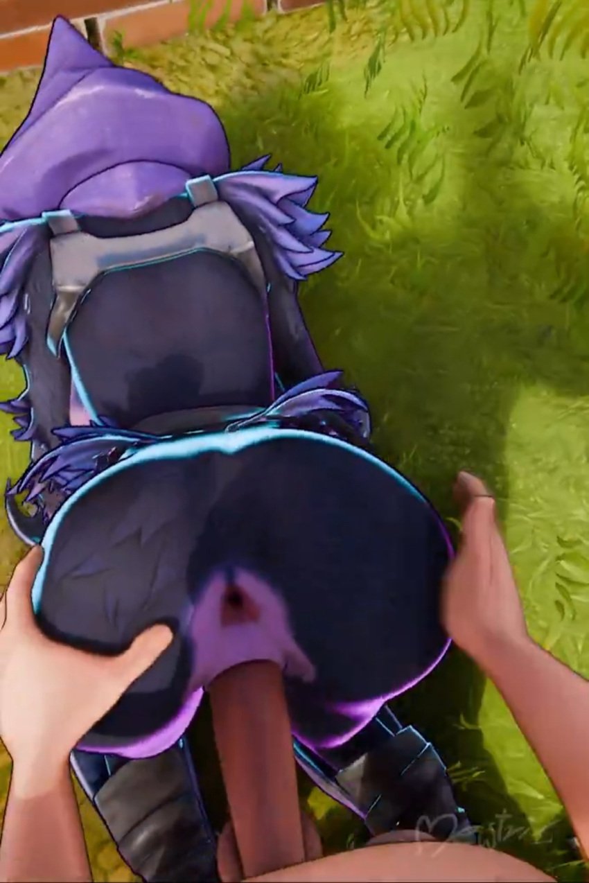 ass backshots bear bear_girl cock_in_pussy doggy_style fortnite fortnite:_battle_royale hard_cock mewtrix moaning penis_in_pussy pov pov_male pussy raven_team_leader slapping_butt